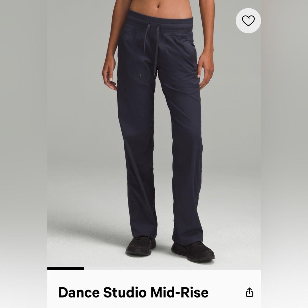 Lululemon Women’s Dance Studio Pants, Size 2 Regular, Color Gray